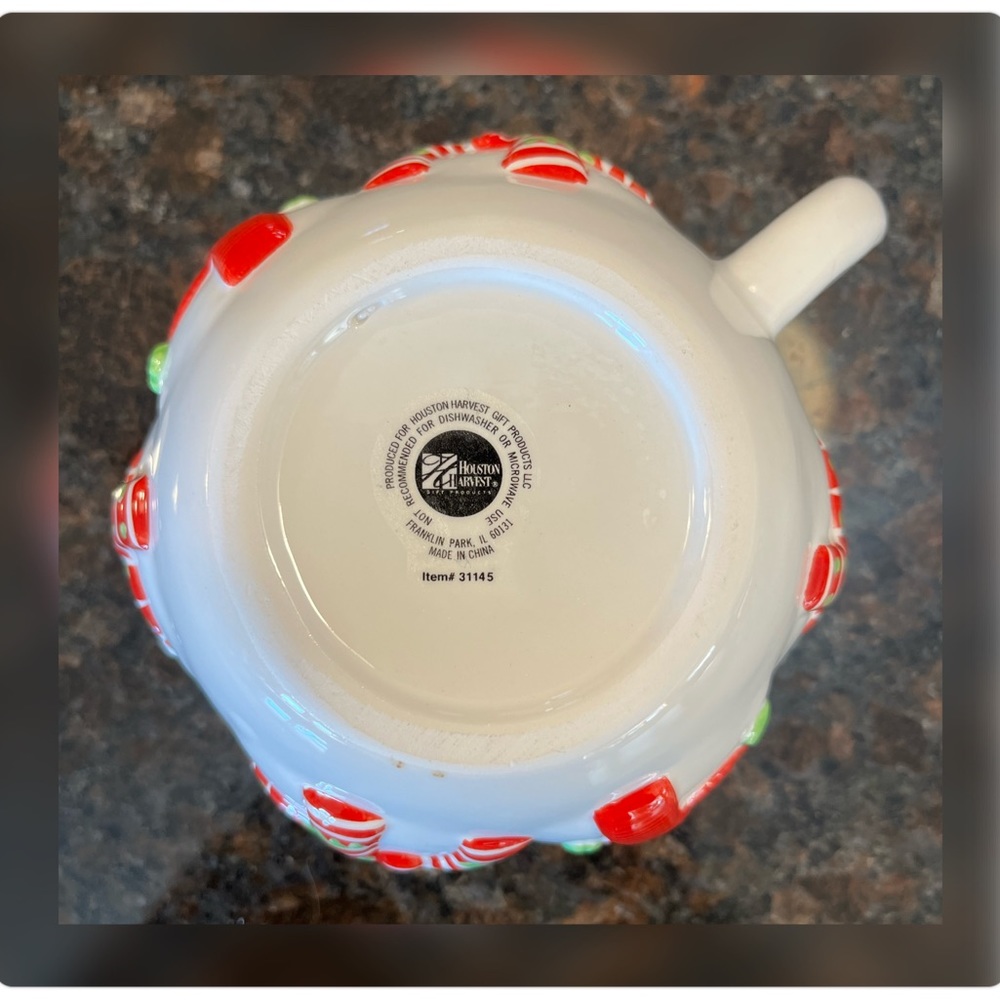 Houston Harvest-Ceramic Snowman Mug - Picture 4 of 6